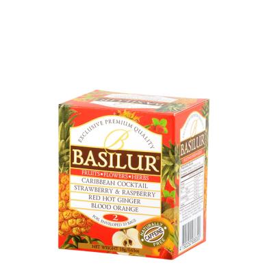 Basilur Fruit Infusions Vol. II Assorted 10ks (10 x 1,8g) v kartónovom balení