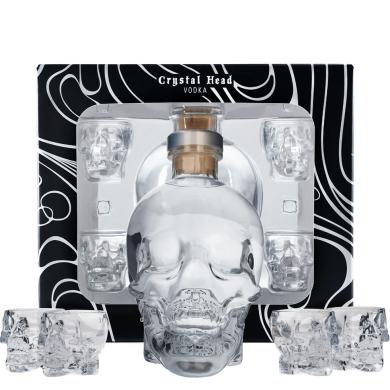 Crystal Head  0,7l 40% + 4 poháre