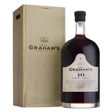 Víno portské Graham's Tawny 10yo 4,5l + Drevená krabica