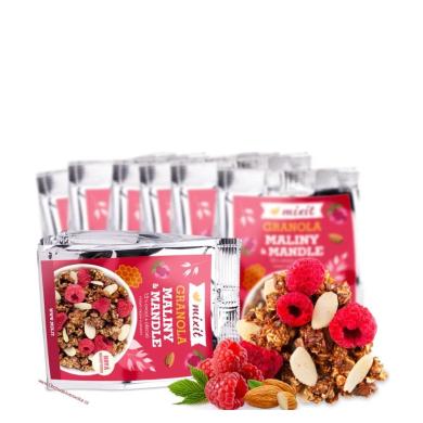 Mixit granola z pece maliny a mandle do vačku 70g