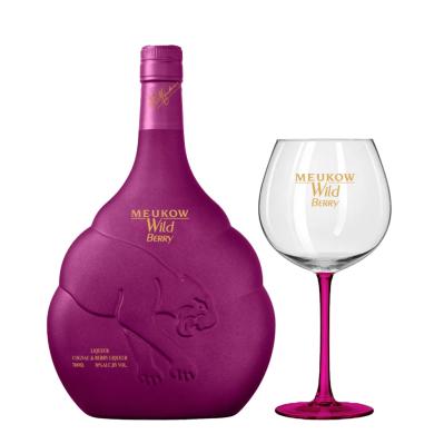 Meukow wild berry +1pohár 0,7l 30%