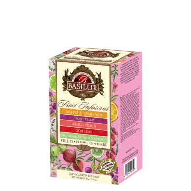 Basilur Fruit Infusions Assorted 20x2g