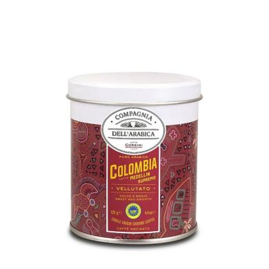 Káva Corsini Colombia 125g mletá v plechovke