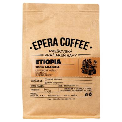 Káva Epera Coffee Etiópia mletá 100% Arabica 100g