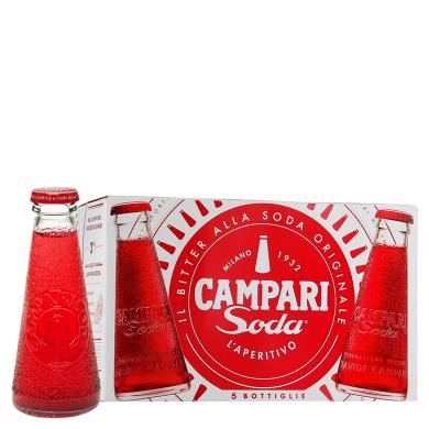 Campari Soda L'Aperitivo 5x 0,098l 10% + kartón