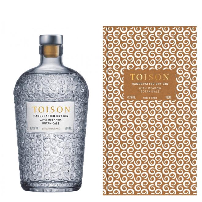 Toison Dry Gin 0,7l 41,7% + kartón