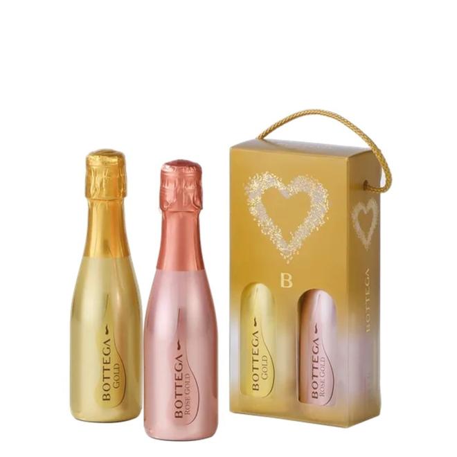 Víno šumivé Bottega Glamour Set 2x0,2l + kartón