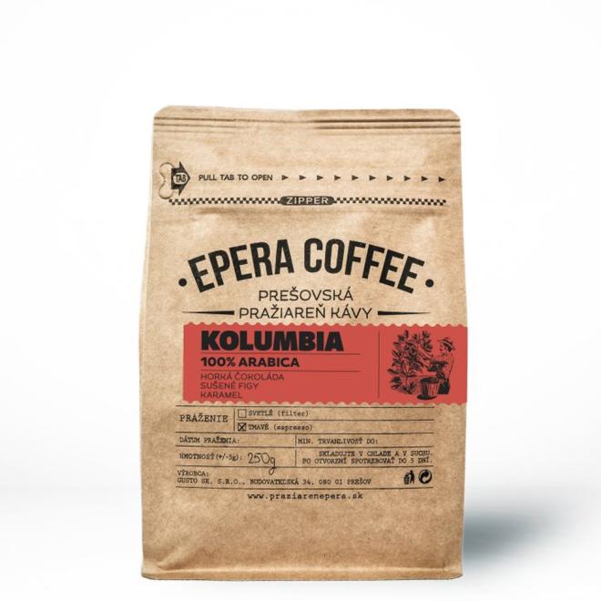 Káva EPERA Kolumbia 100g mletá 100% arabica