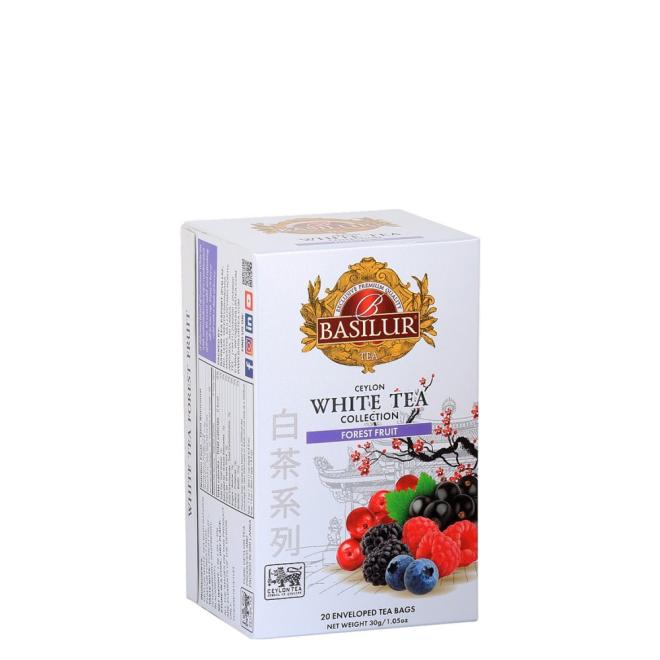 Basilur White Tea Forest Fruit 20x1,5g