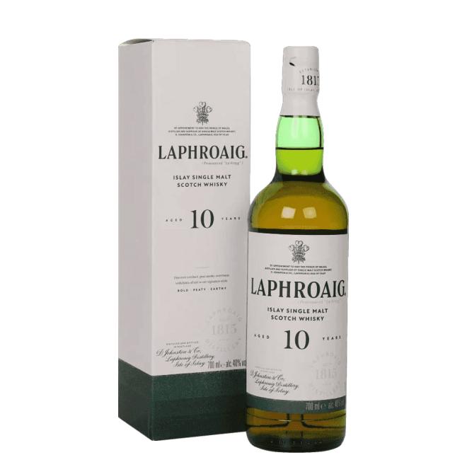 Laphroaig 10 Y.O. Single Malt 0,7l 40% + kartón