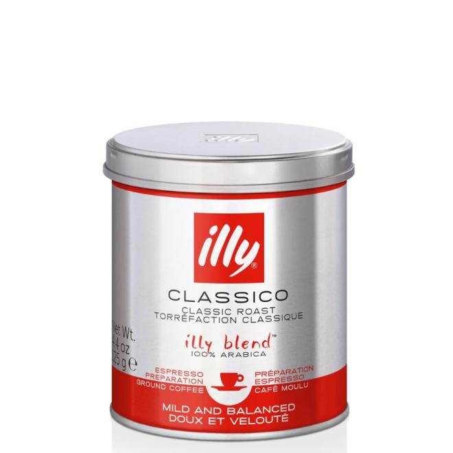 Káva ILLY mletá v dóze 125g