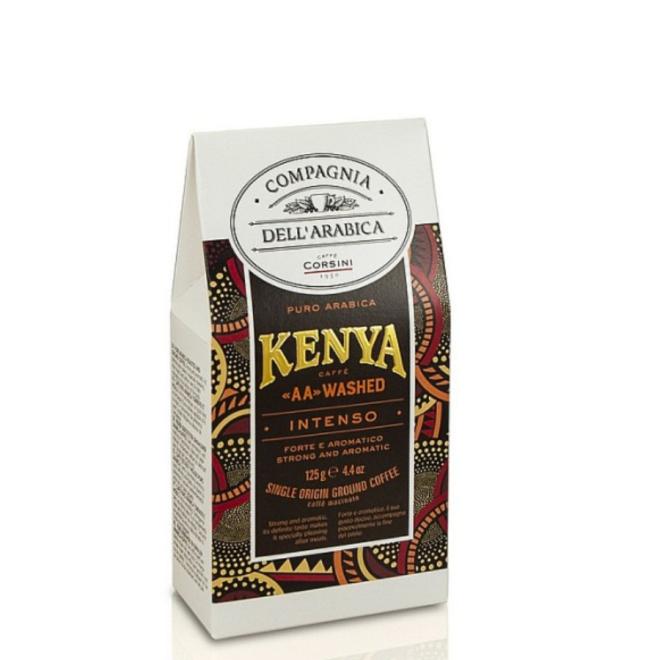 Káva Corsini Kenya AA 250g mletá