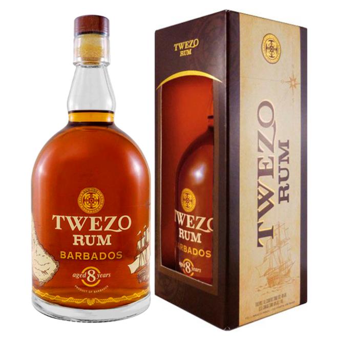 Twezo Barbados 8 Y.O. 0,7l 40% + kartón