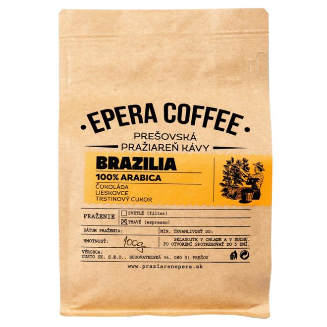 Káva Epera Coffee Brazília mletá 100% Arabica 100g