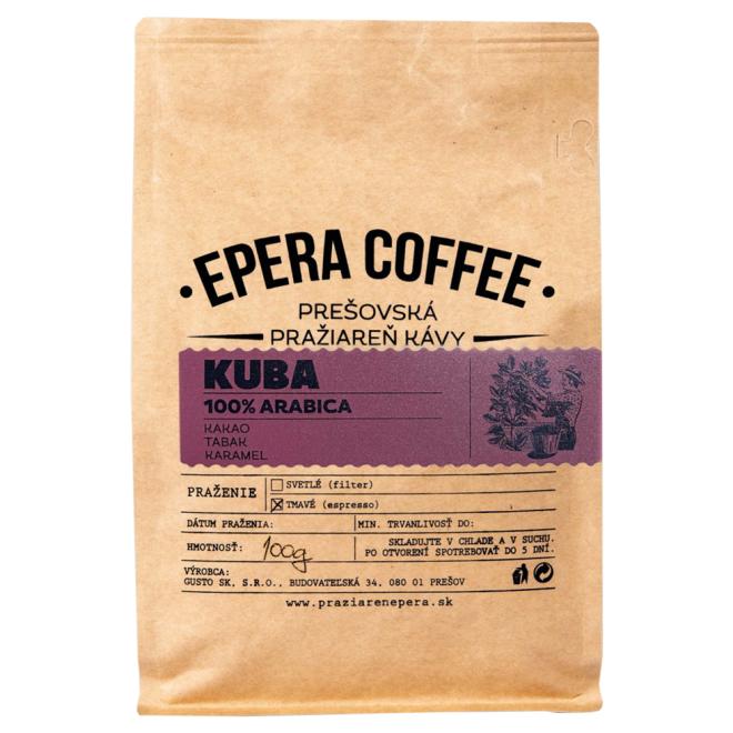 Káva Epera Coffee Kuba mletá 100% Arabica 100g