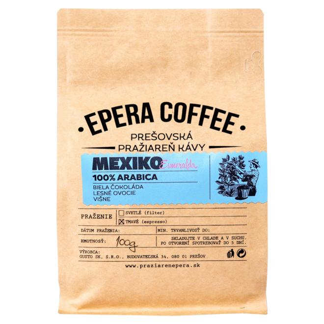 Káva Epera Coffee Mexiko Esmeralda mletá 100% Arabica 100g