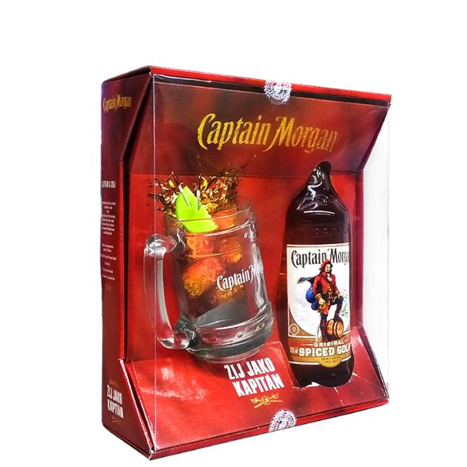 Captain Morgan Spiced 0,7l 35% + krígel