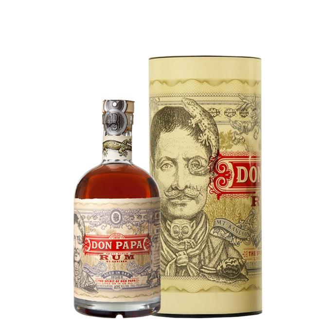 Don Papa 0,7l 40% + tuba