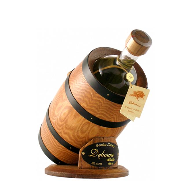 Dębowa Oak Thermo Barrel 1,0l 40% + drevený súdok (+kartónová krabica)