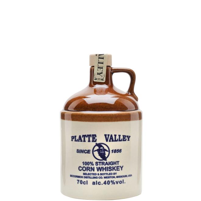 Platte Valley Corn Whiskey 3 Y.O. 0,7l 40% v keramickej fľaši